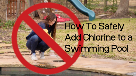 How to Safely Add Chlorine to a Swimming Pool